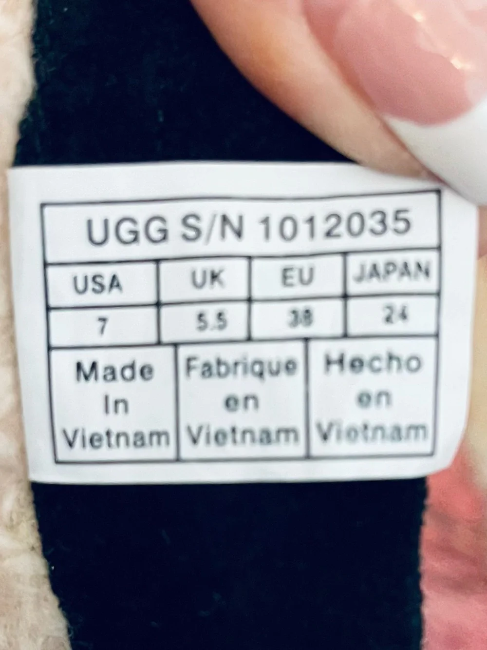Ugg Size 7 Espresso Brown Leather Boots with Toggles
